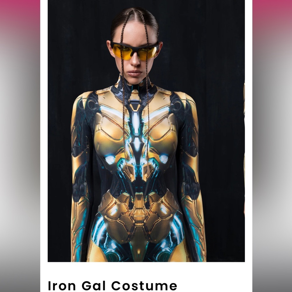 Iron Gal Costume-Badinka - Picture 3 of 7